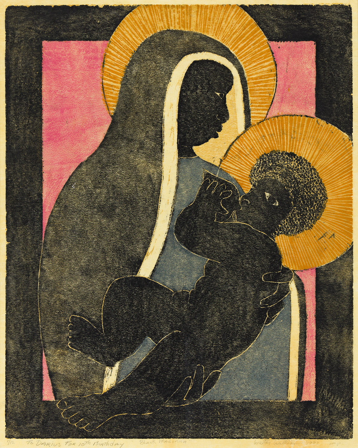 WALTER WILLIAMS (1920 - 1988) Black Madonna.